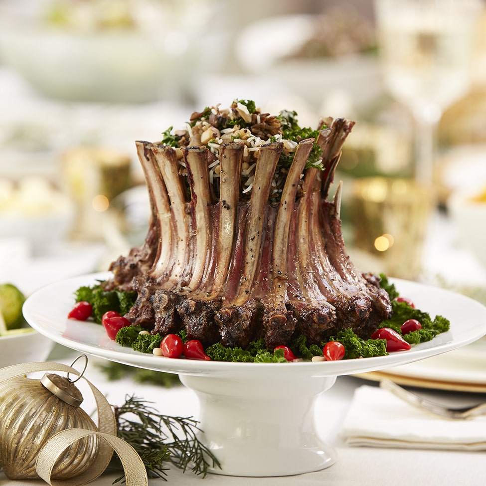 Rack of Lamb with Mint Pesto